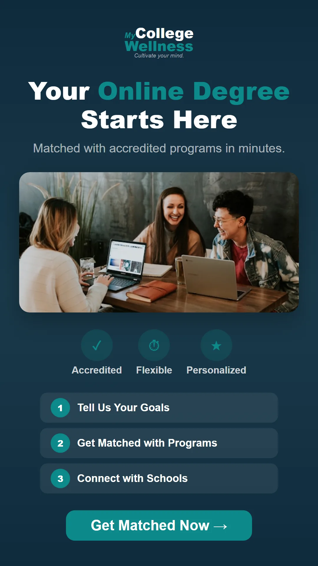 My College Wellness - Find Your Online Degree
